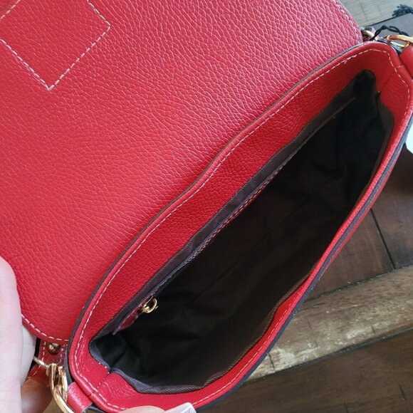 Divina Firenze Red Fire Asia Leather Snake handbag - Picture 6 of 10